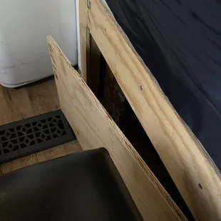 It took Bob several attempts at getting this right and that's when I realized he was using plywood; and not doing custom cabinetry