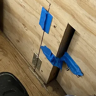 This is Bob's example of so called custom cabinetry this is cut out plywood cheap hardware!