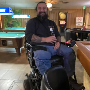 Here I am at the American Legion supporting my brothers!