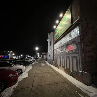 sushi and sashimi, outside