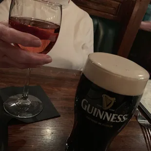 Gnarly Head Zinfandel &amp; Guinness draught