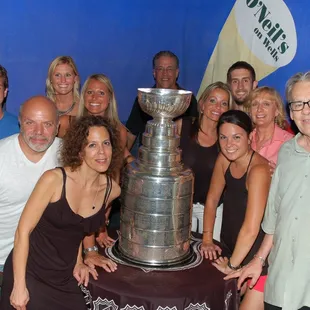 The Stanley Cup at O&apos;Neil&apos;s!