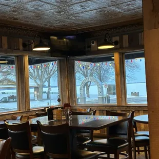 a view of a snowy day