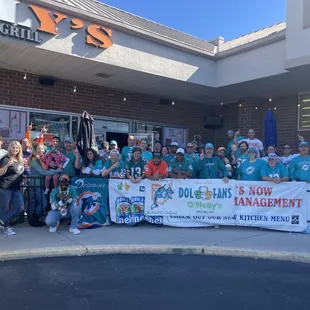 Dolphins backer bar 2022!