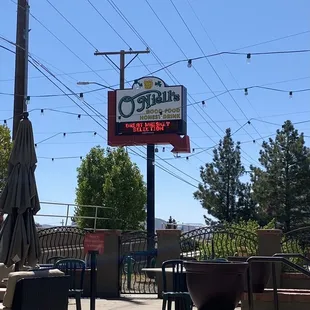 Patio / O'Niell's Sign - Juan Tabo Location
