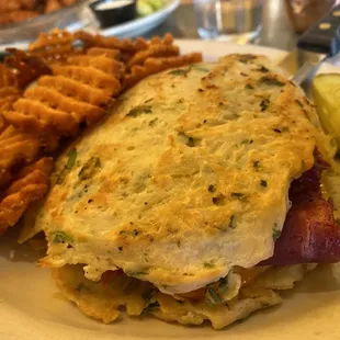 Boxty Reuben Sandwich