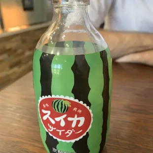 Watermelon soda