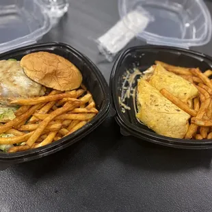 Turkey Burger Buffalo Chicken Wrap