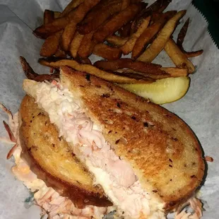 Rachel And Fries.  Perfect For A Cold Day!