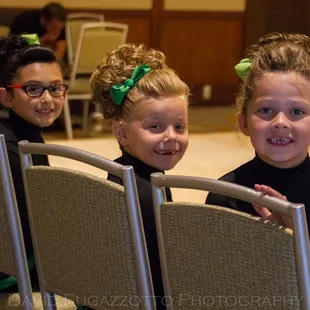 Friends competing together at the Kansas City Feis (dance competition)