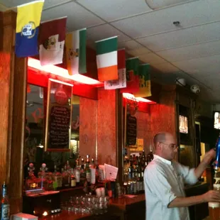 About to have a JV burger and Pulled Pork Quesadilla .....