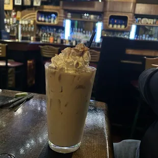 Rumchata iced coffee