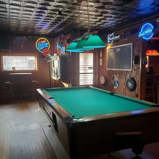 From the bar back towards the entrance