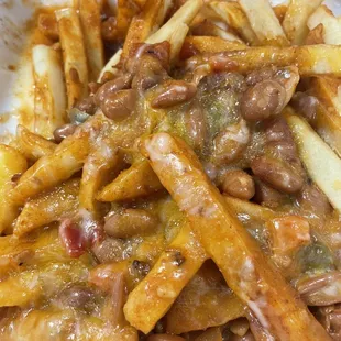 Chilli cheese fries
