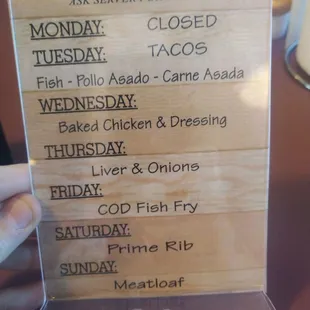 Specials