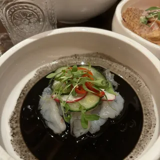 Wild Mexican White Shrimp Aguachile 'Negro'