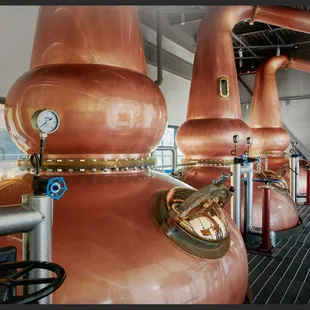 Triple Copper Pot Stills