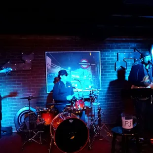 The Double D's playing live. Pretty freaking cool.