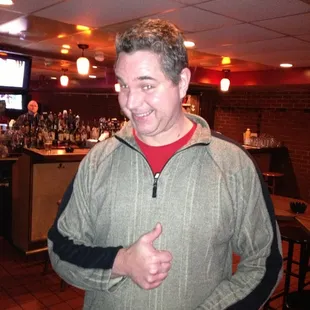 Meet Tommy, O'Shaughnessy's greatest attraction.... Well, maybe not, but a real nice guy anyhow