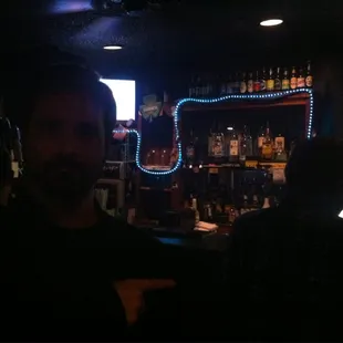 Great music. Smoking inside.