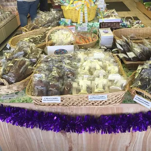 a variety of candies