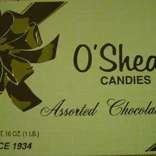 a box of assorted chocolates