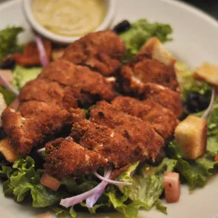 Crispy Chicken Salad