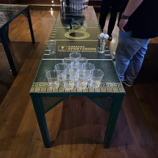 Beer pong table