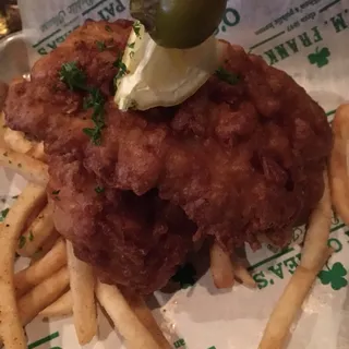Beer Battered Fish Sandwich