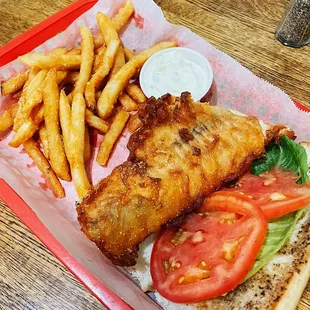 Fried Fish Dinner