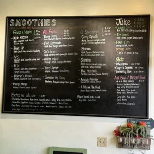 Menu as of November 21, 2024