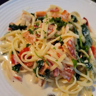 Lobster linguini