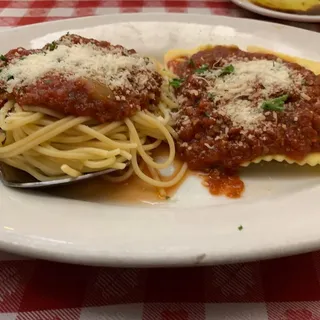 Spaghetti and Ravioli (1/2 and 1/2)