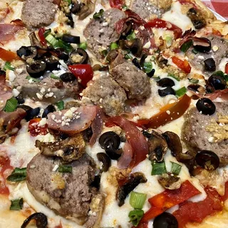 Pizza alla Positano (Vegetarian)