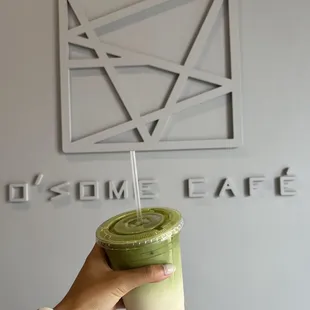 Lavender Matcha Latté
