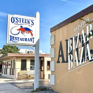 Finally the rain has stopped...for now-LOL. Beautiful Tuesday afternoon to be out here for their famous St. Augustine shrimp.