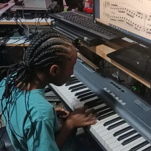 piano for students. after school classes and homeschool students