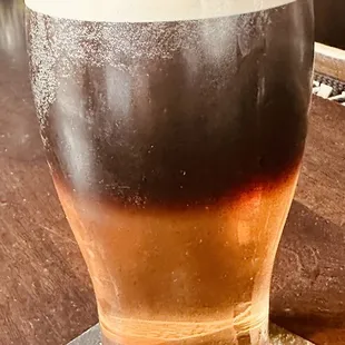 Perfect pour- Black velvet!