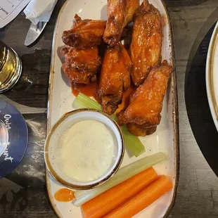 Habanero hot wings
