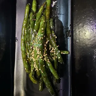 Caliente green beans