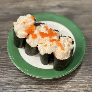 two orders creamy scallop