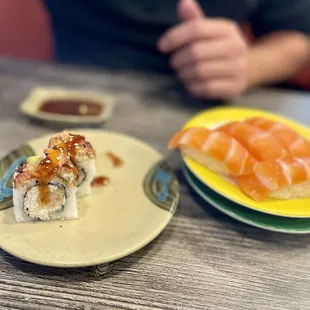 sushi, food, sashimi, sushi and sashimi