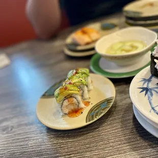 sushi and sashimi, food