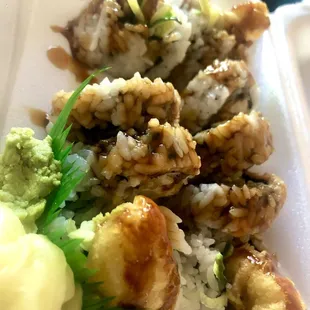 Chicken Tempura Rolls