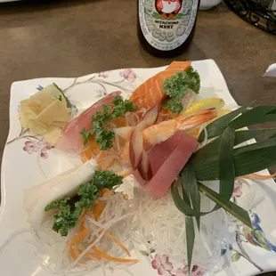Sashimi sampler