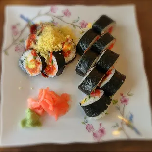 sashimi, sushi, sushi and sashimi, food