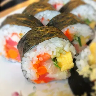 food, sushi and sashimi, sushi, sashimi
