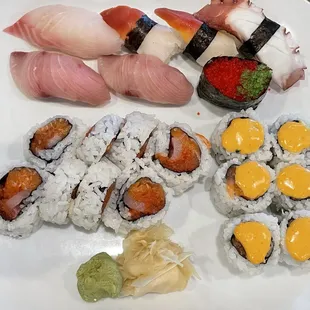 Sushi ordered a la carte