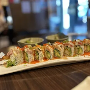 sashimi, sushi, sushi and sashimi, food