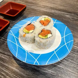 From conveyor belt; Follow me @RimyEats on Instagram